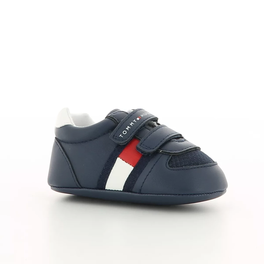 Image (1) de la chaussures Tommy Hilfiger - Chaussons bébé Bleu en Cuir synthétique