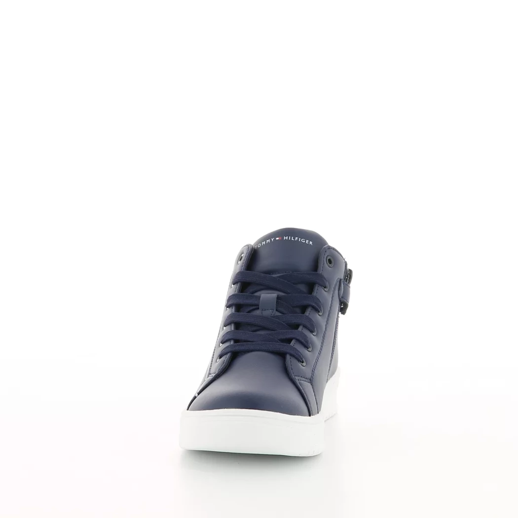 Image (5) de la chaussures Tommy Hilfiger - Baskets Bleu en Cuir synthétique