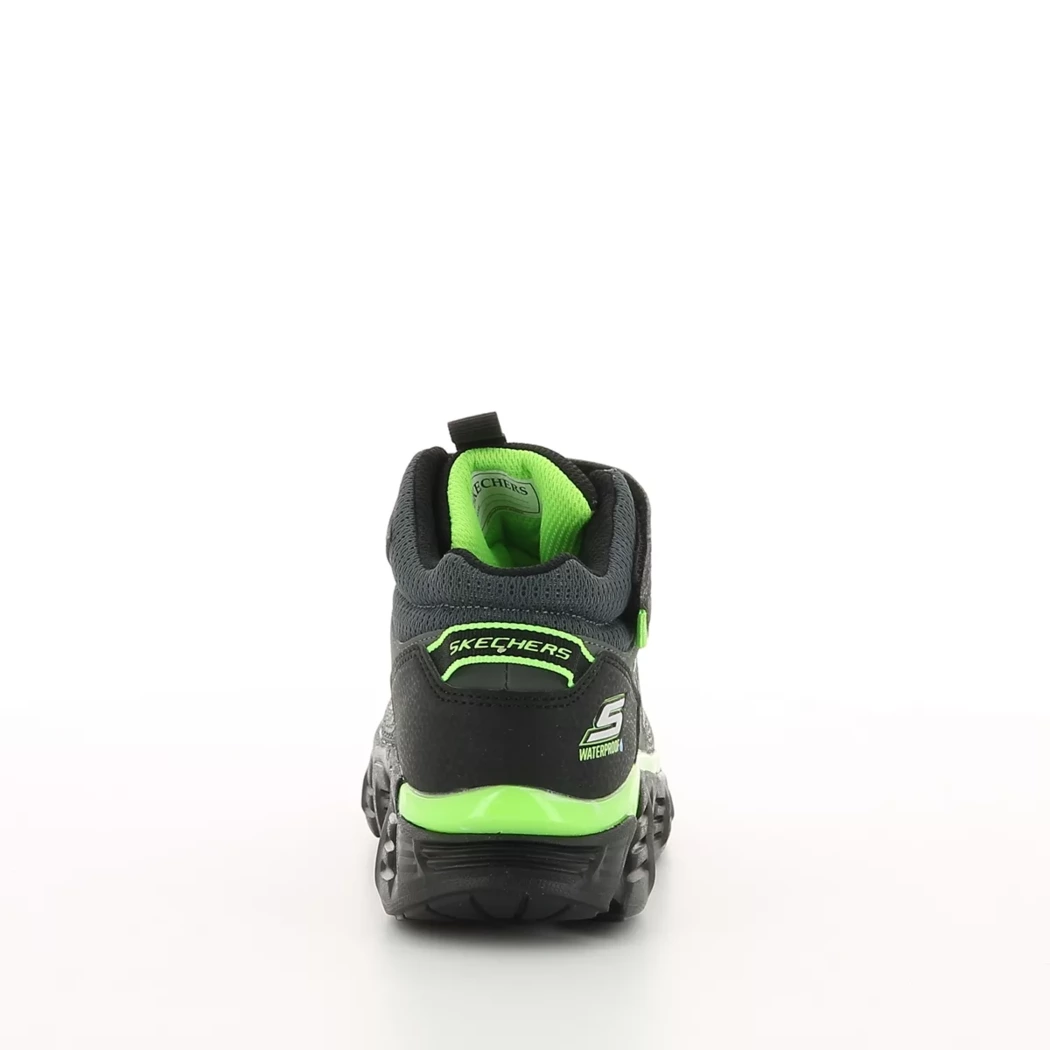 Image (3) de la chaussures Skechers - Baskets Gris en Cuir synthétique