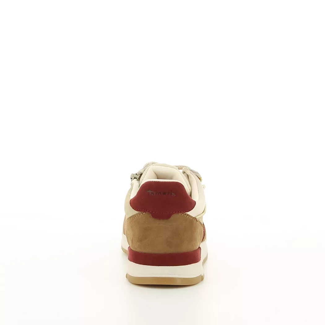 Image (3) de la chaussures Tamaris - Baskets Cuir naturel / Cognac en Multi-Matières