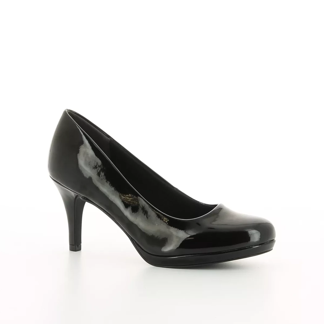 Image (1) de la chaussures Tamaris - Escarpins Noir en Cuir vernis