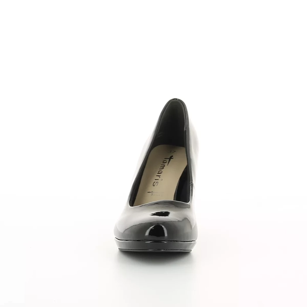 Image (5) de la chaussures Tamaris - Escarpins Noir en Cuir vernis