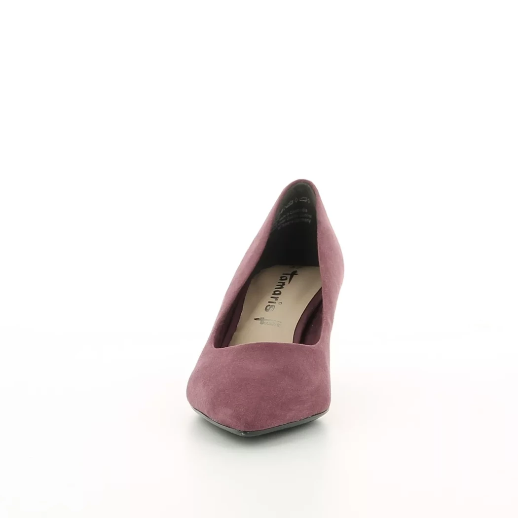 Image (5) de la chaussures Tamaris - Escarpins Bordeaux en Cuir synthétique