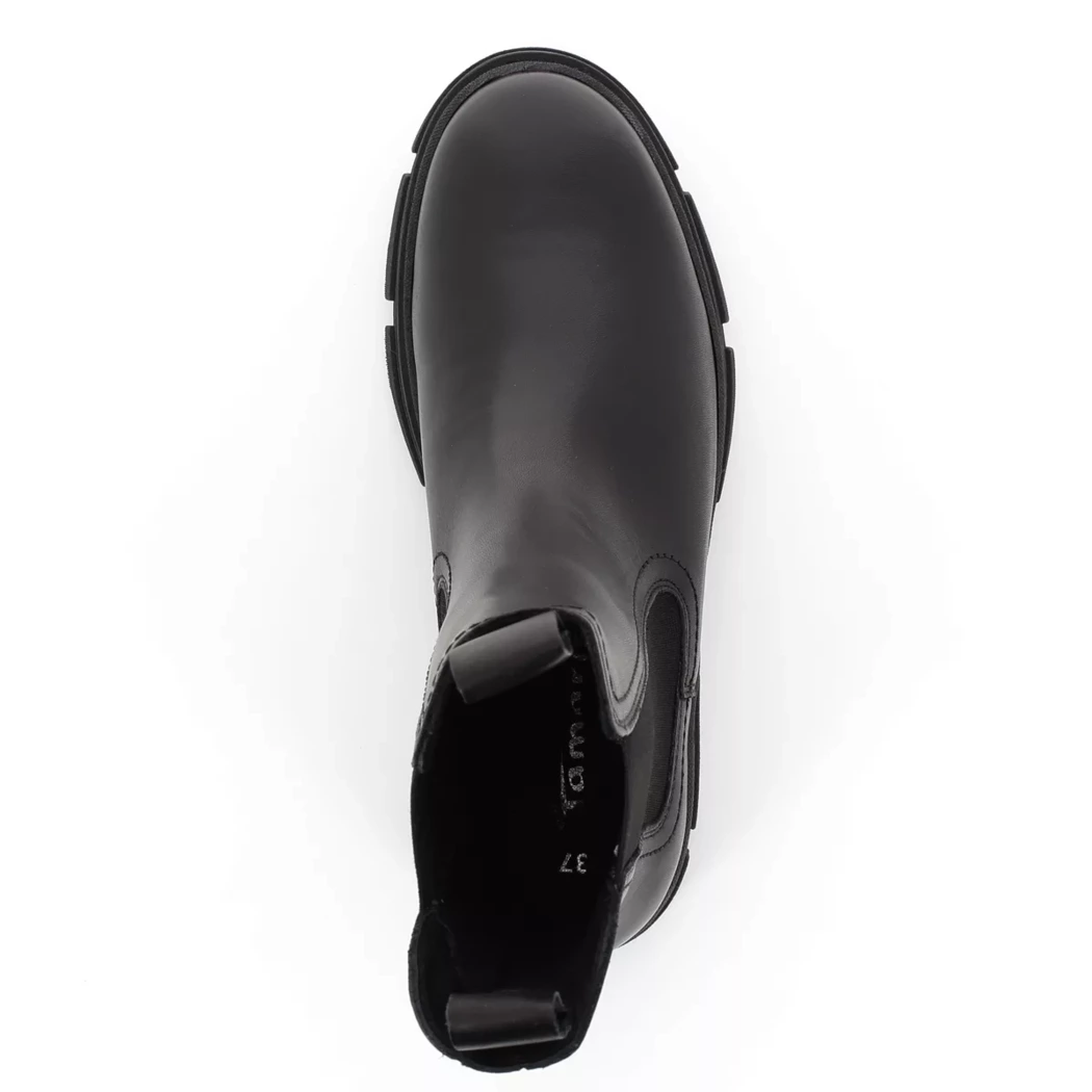 Image (6) de la chaussures Tamaris - Boots Noir en Cuir