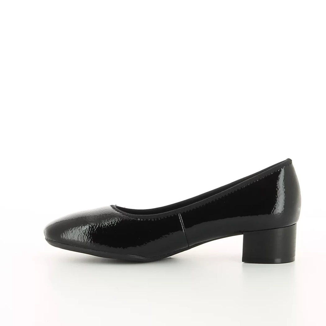 Image (4) de la chaussures Rieker - Escarpins Noir en Cuir vernis