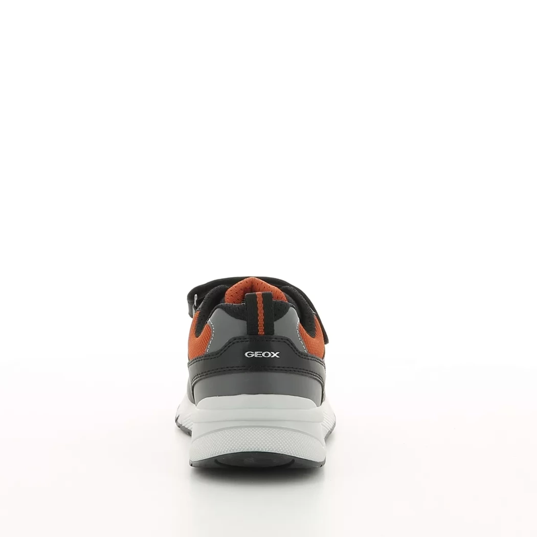 Image (3) de la chaussures Geox - Baskets Noir en Cuir synthétique