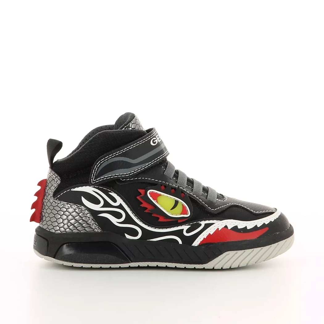 Image (2) de la chaussures Geox - Baskets Noir en Cuir synthétique
