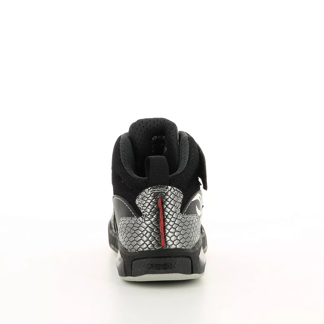 Image (3) de la chaussures Geox - Baskets Noir en Cuir synthétique