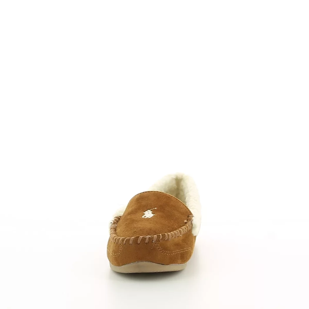 Image (5) de la chaussures Ralph Lauren - Pantoufles et Chaussons Cuir naturel / Cognac en Cuir synthétique