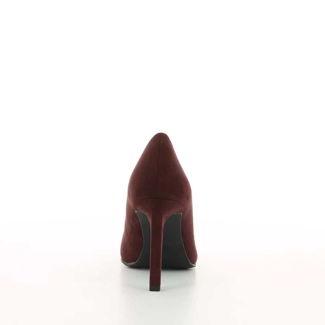Image (3) de la chaussures Marco Tozzi - Escarpins Bordeaux en Cuir synthétique