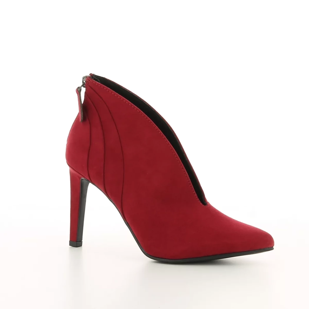 Image (1) de la chaussures Marco Tozzi - Escarpins Rouge en Cuir synthétique