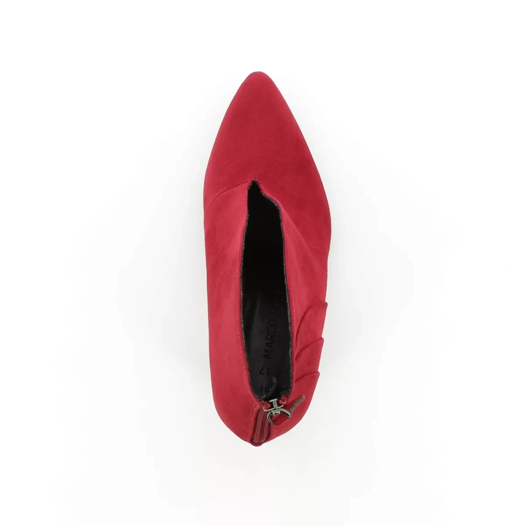 Image (6) de la chaussures Marco Tozzi - Escarpins Rouge en Cuir synthétique