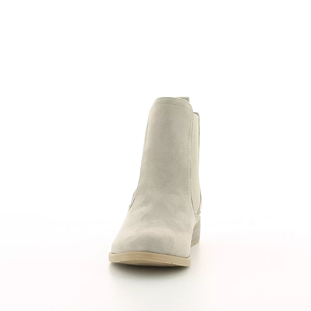 Image (5) de la chaussures Marco Tozzi - Boots Taupe en Cuir synthétique