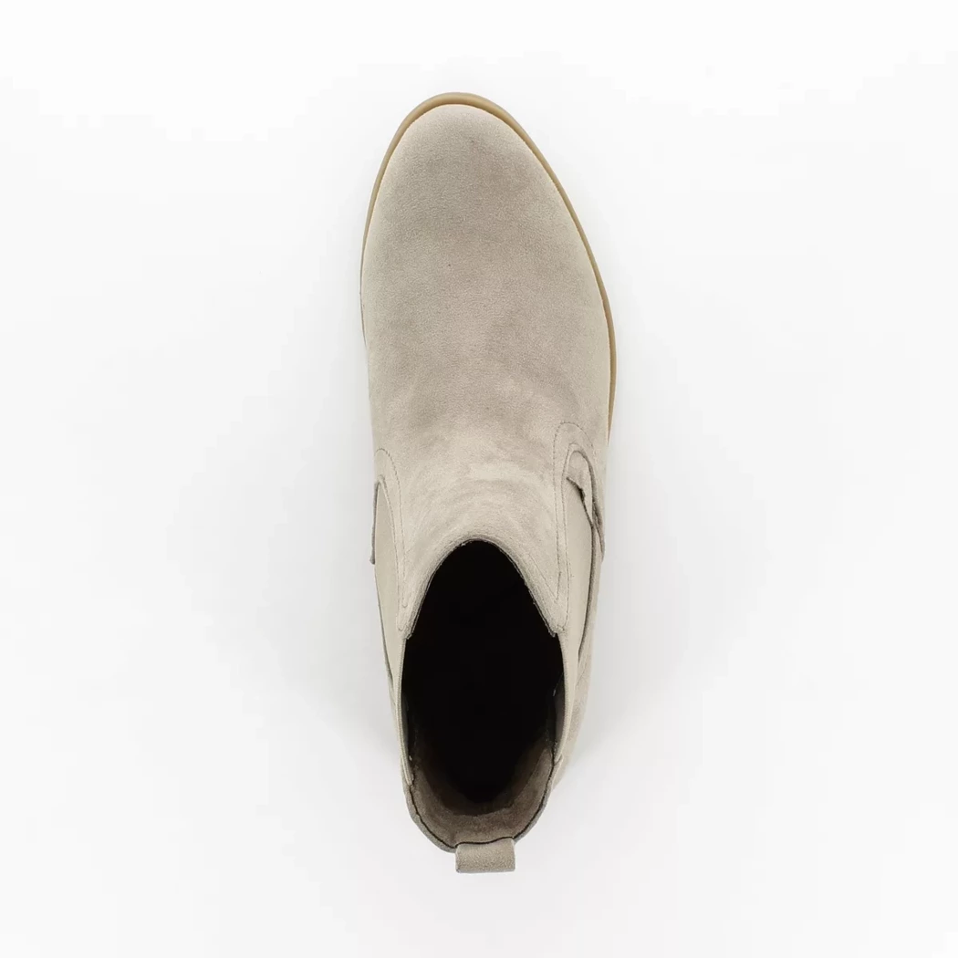 Image (6) de la chaussures Marco Tozzi - Boots Taupe en Cuir synthétique