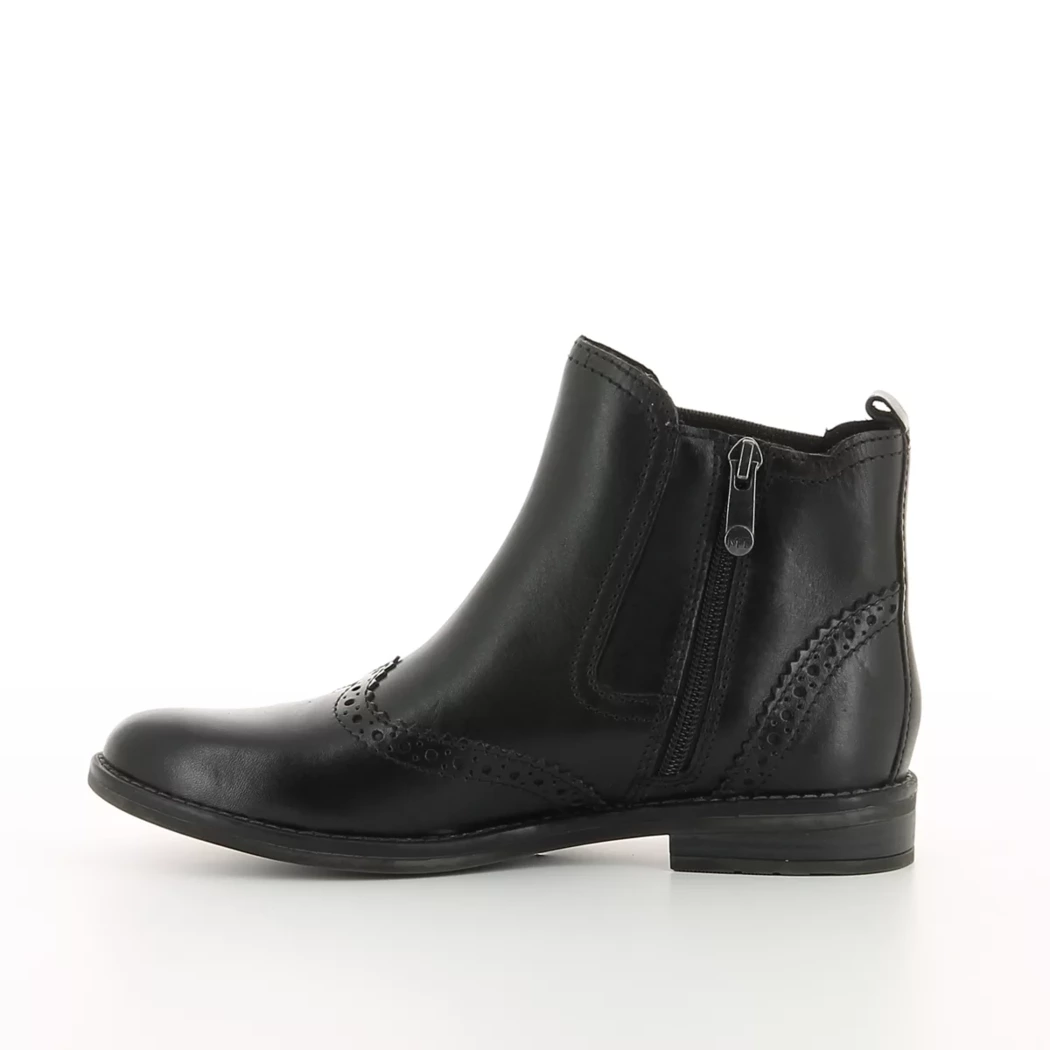 Image (4) de la chaussures Marco Tozzi - Boots Noir en Cuir