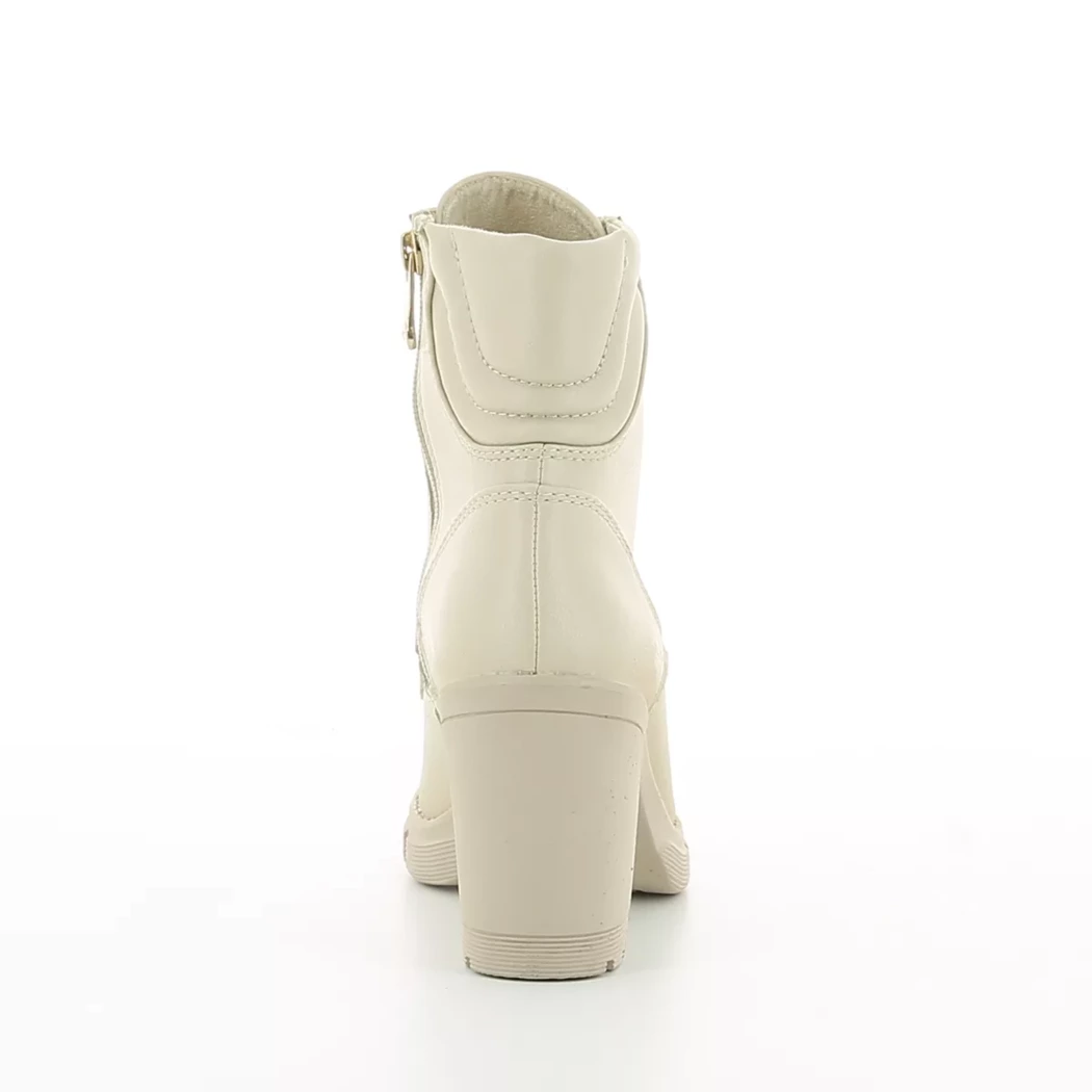 Image (3) de la chaussures Marco Tozzi - Bottines Blanc en Cuir synthétique