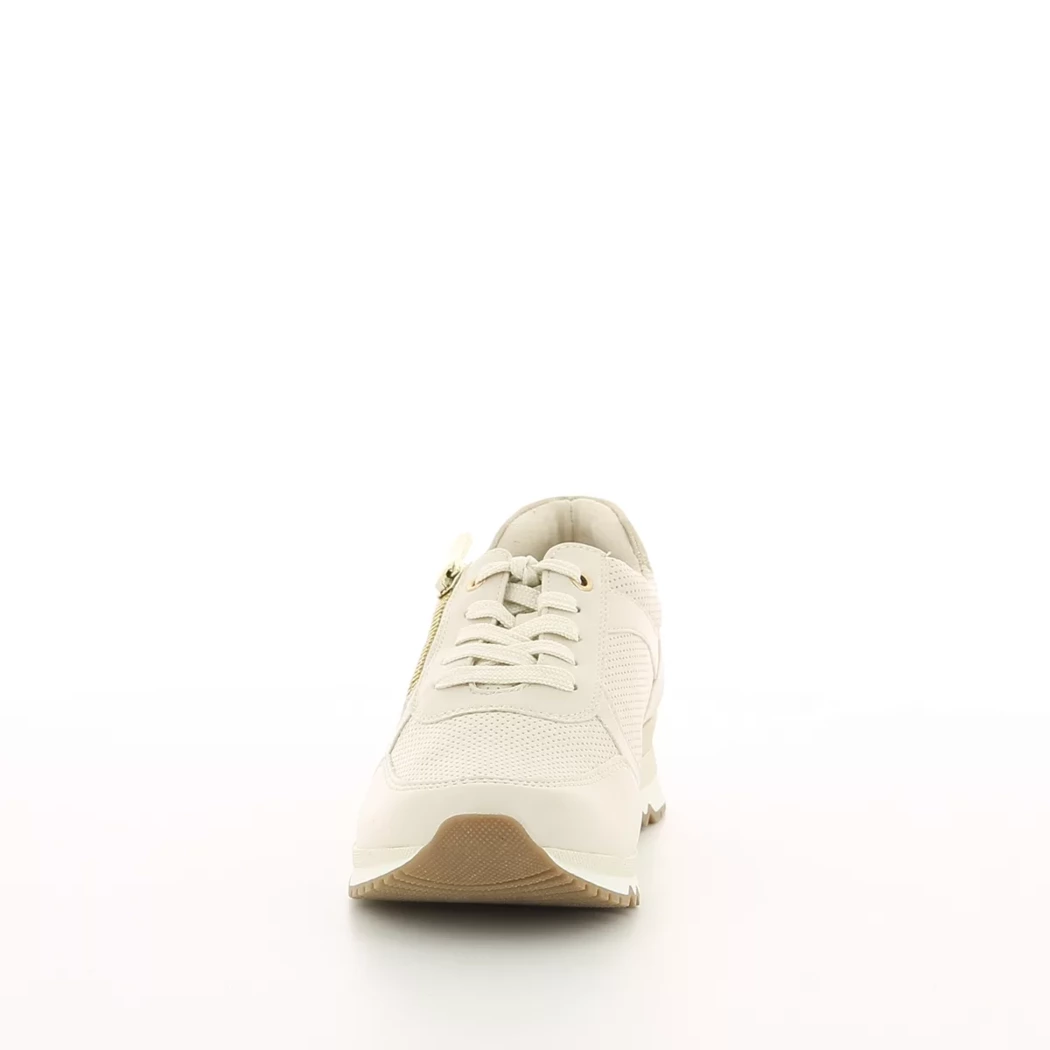 Image (5) de la chaussures Marco Tozzi - Baskets Beige en Cuir synthétique