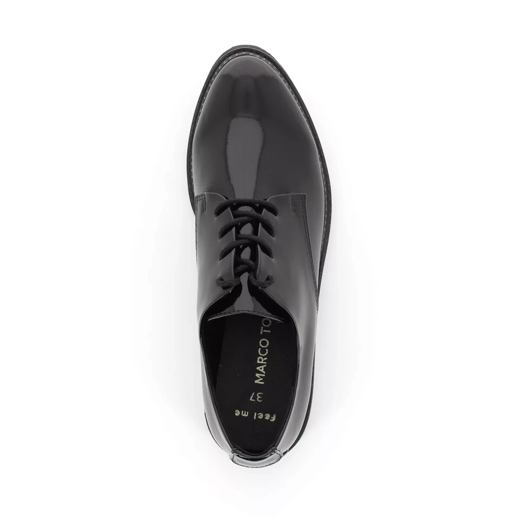Image (6) de la chaussures Marco Tozzi - Chaussures à lacets Noir en Cuir synthétique