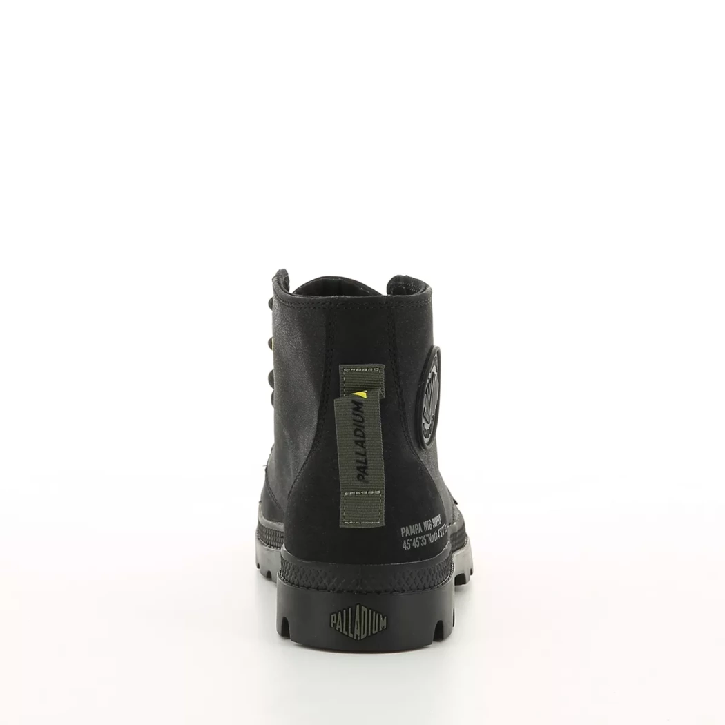 Image (3) de la chaussures Palladium - Bottines Noir en Cuir nubuck