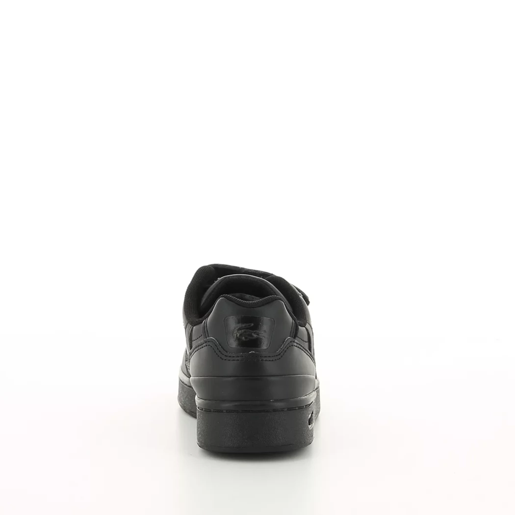 Image (3) de la chaussures Lacoste - Baskets Noir en Cuir synthétique