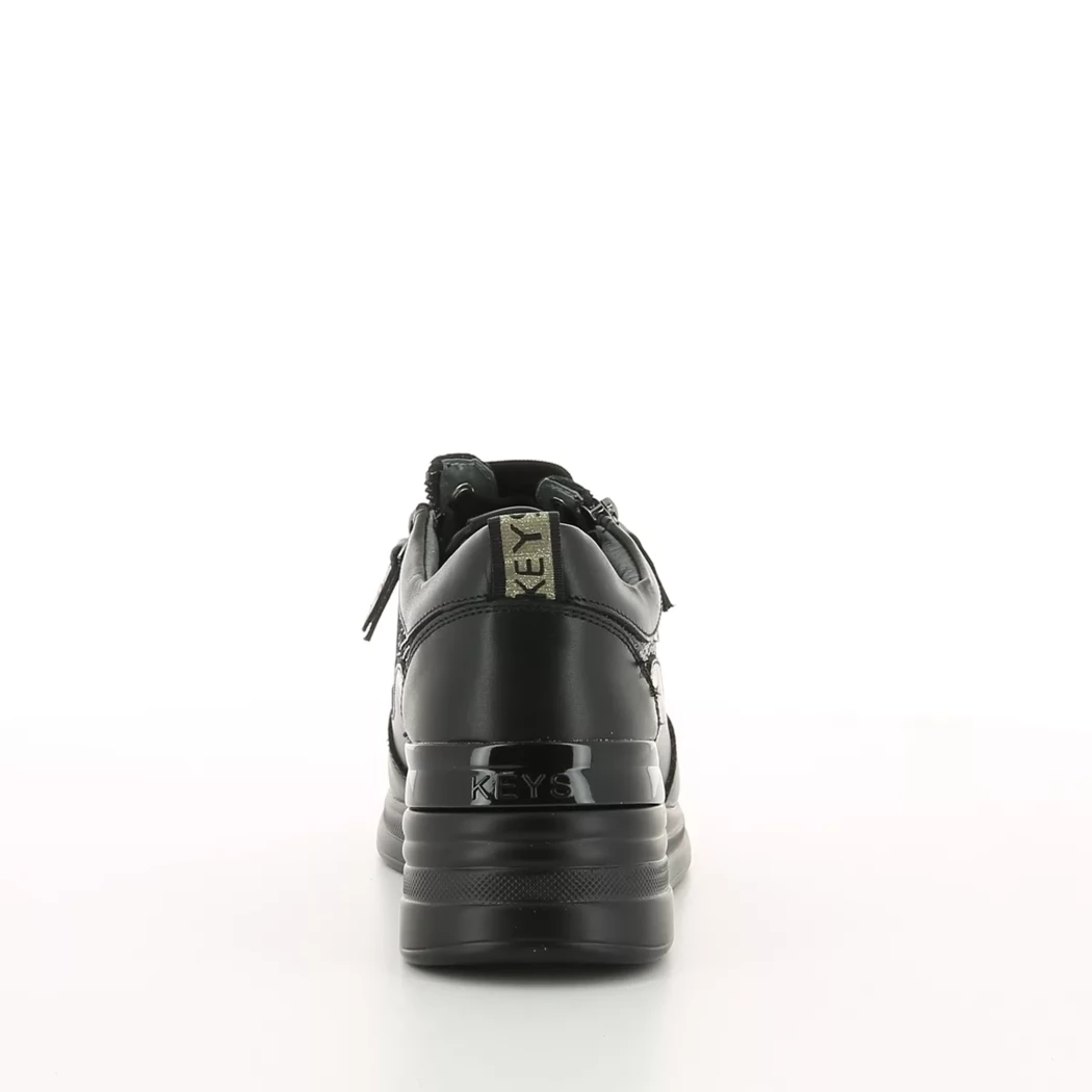 Image (3) de la chaussures Keys - Baskets Noir en Cuir synthétique