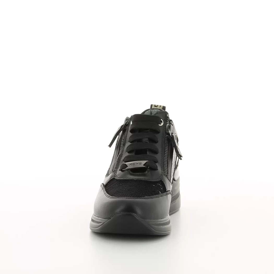 Image (5) de la chaussures Keys - Baskets Noir en Cuir synthétique