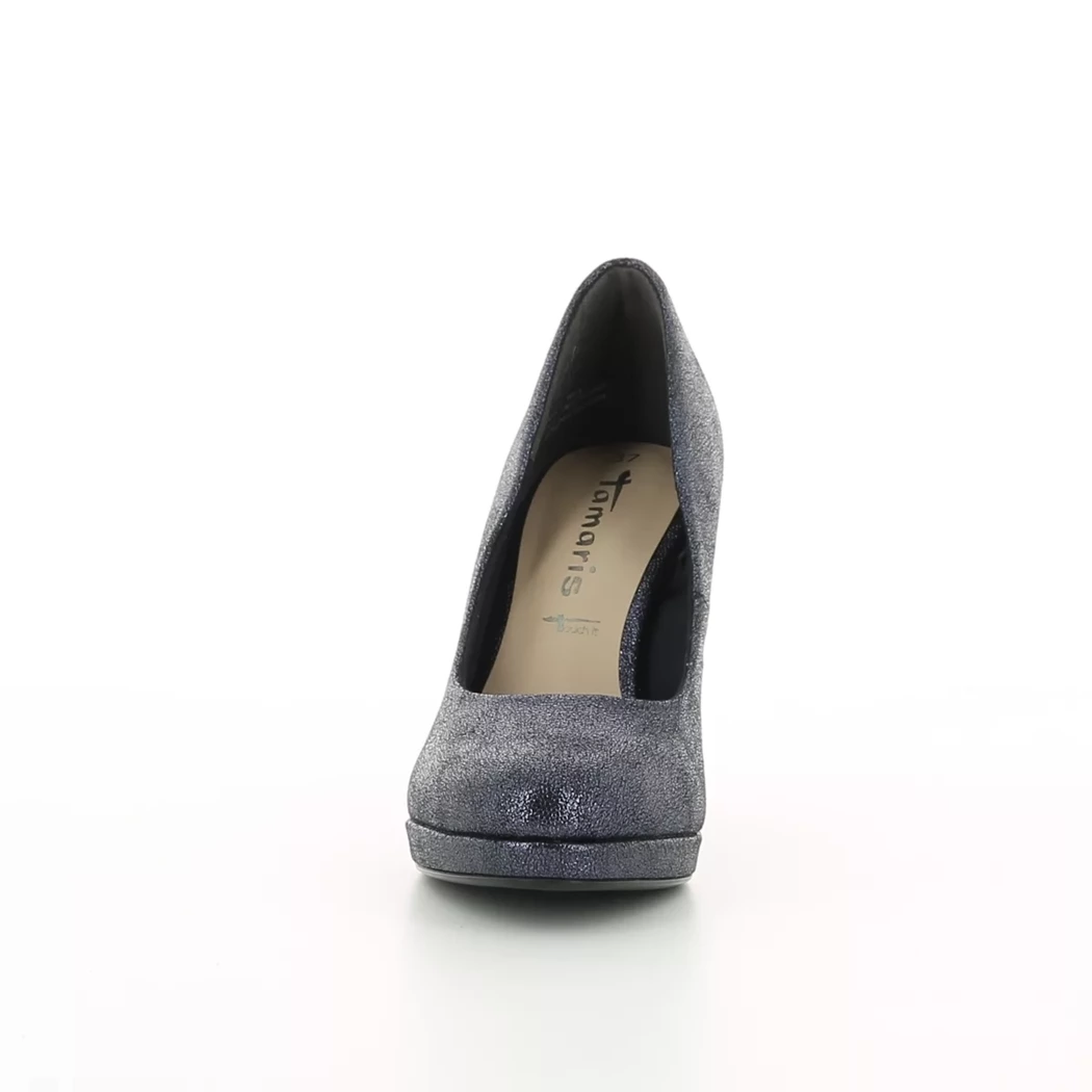 Image (5) de la chaussures Tamaris - Escarpins Bleu en Textile