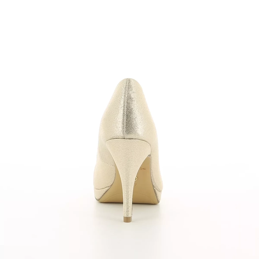 Image (3) de la chaussures Tamaris - Escarpins Or / Bronze / Platine en Textile