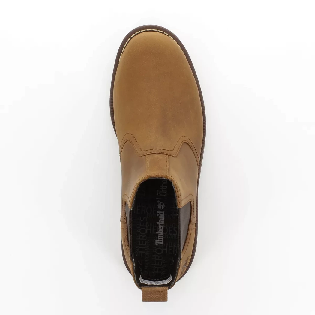 Image (6) de la chaussures Timberland - Boots Cuir naturel / Cognac en Cuir