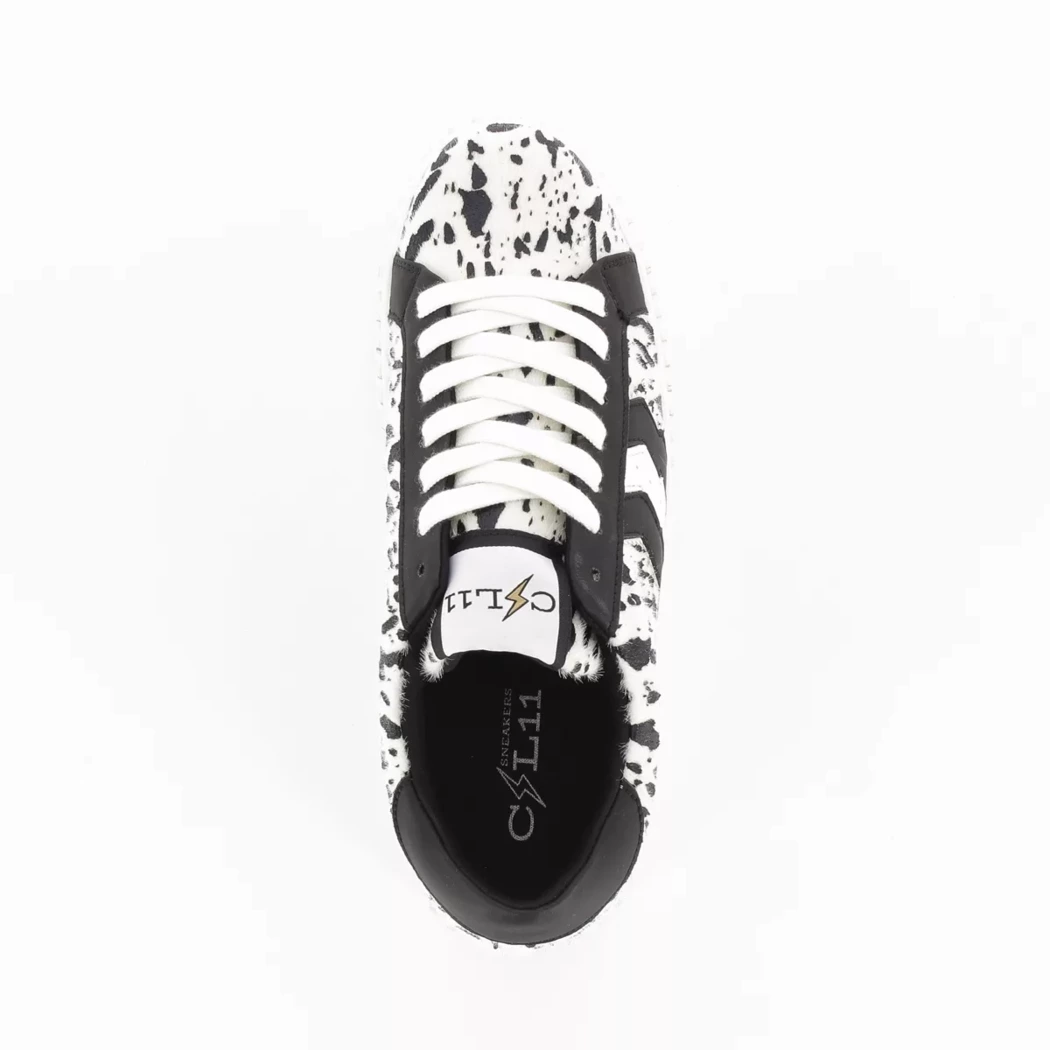 Image (6) de la chaussures CL11 - Baskets Noir en Multi-Matières