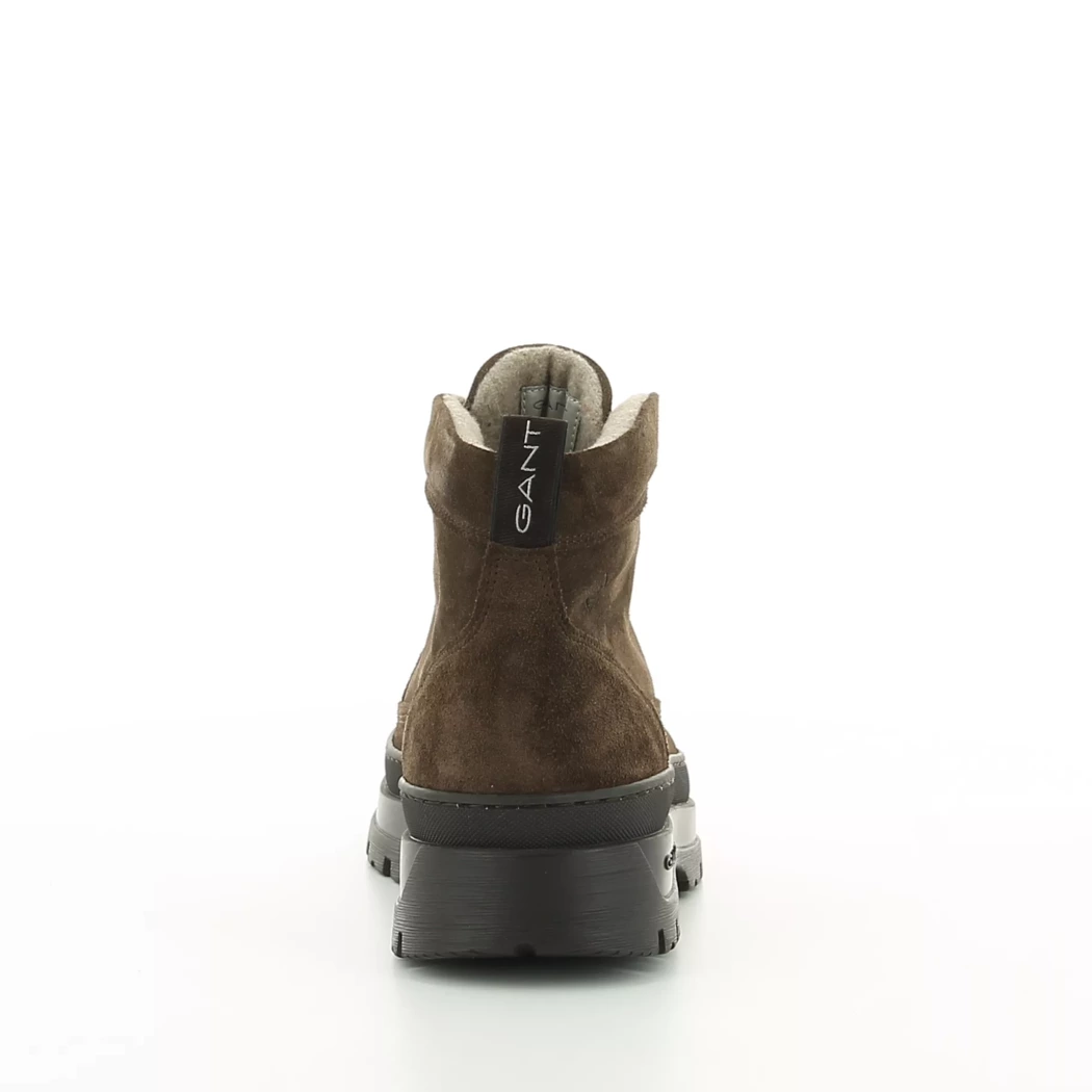 Image (3) de la chaussures Gant - Bottines Marron en Cuir nubuck