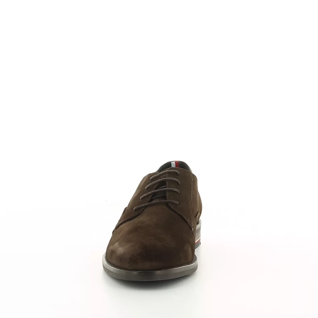 Image (5) de la chaussures Tommy jeans - Chaussures à lacets Marron en Cuir nubuck