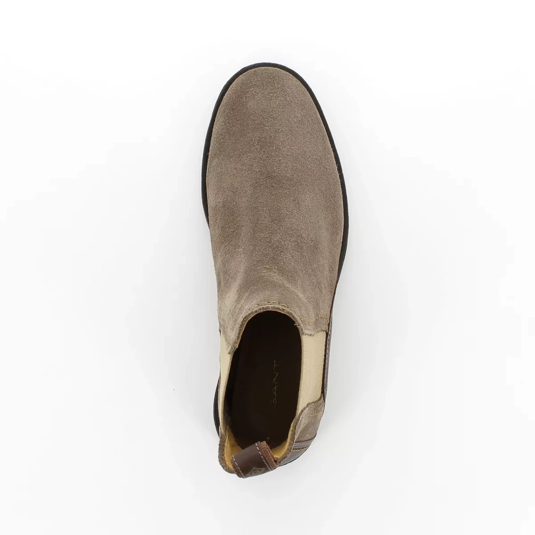 Image (6) de la chaussures Gant - Boots Taupe en Cuir nubuck