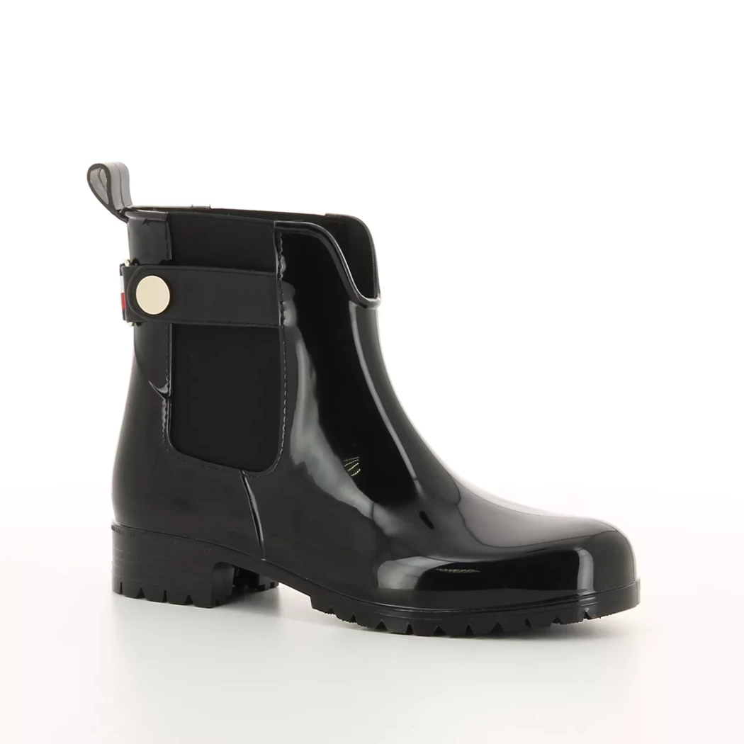 Image (1) de la chaussures Tommy Hilfiger - Boots Noir en Caoutchouc