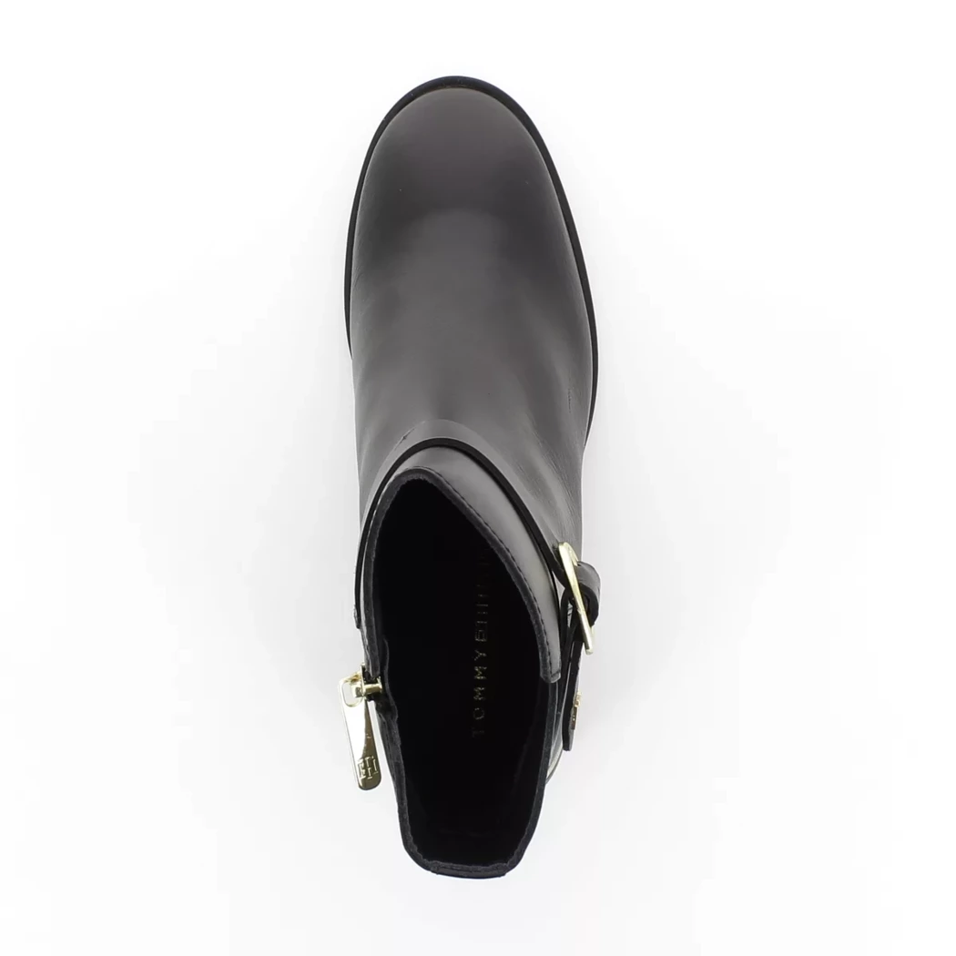 Image (6) de la chaussures Tommy Hilfiger - Boots Noir en Cuir