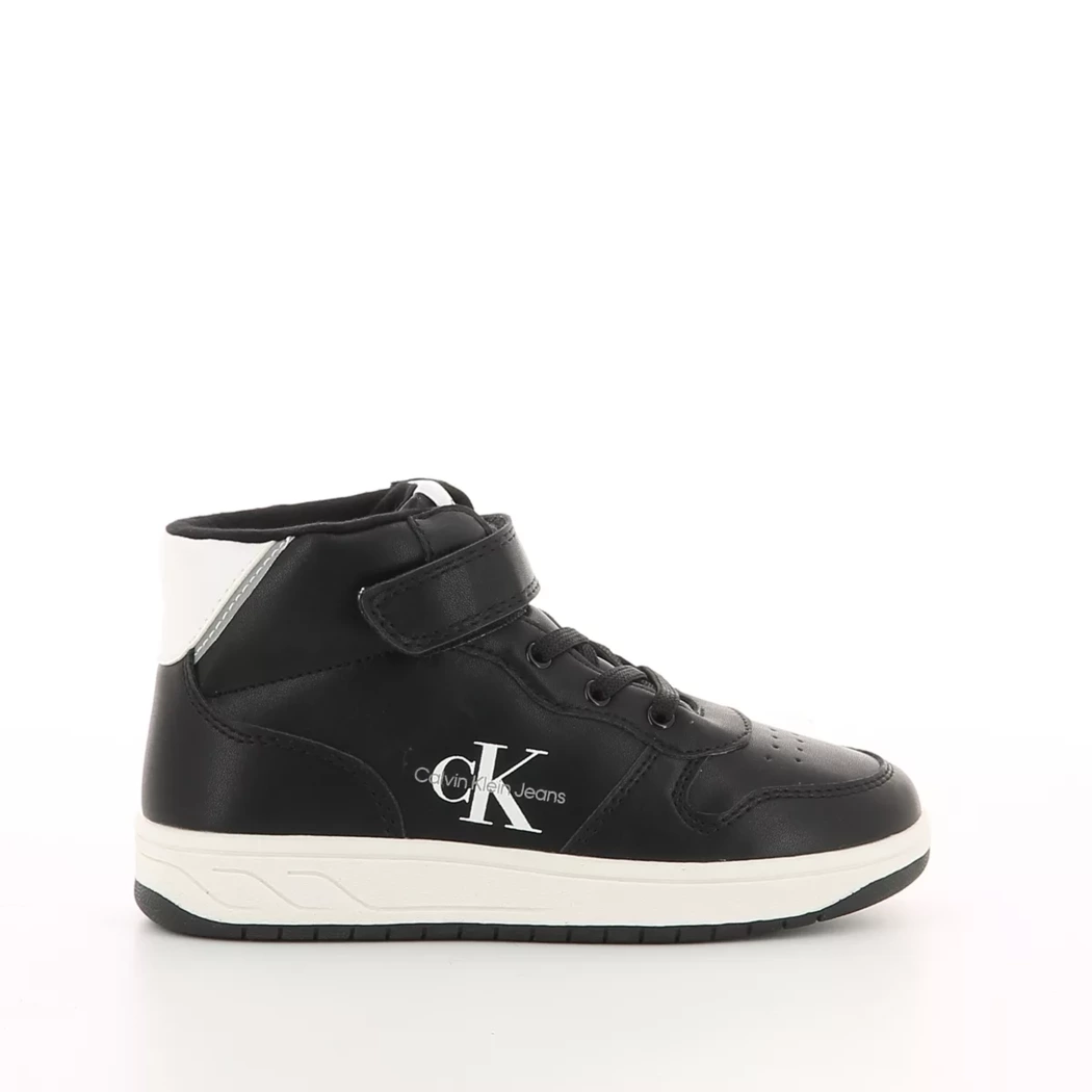 Image (2) de la chaussures Calvin Klein - Baskets Noir en Cuir