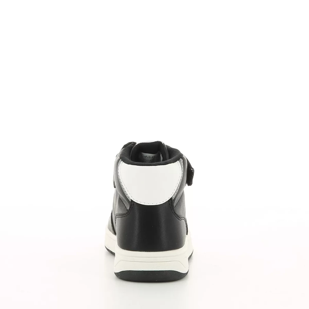 Image (3) de la chaussures Calvin Klein - Baskets Noir en Cuir