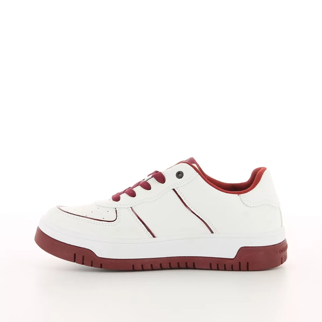 Image (4) de la chaussures Tommy Hilfiger - Baskets Blanc en Cuir synthétique