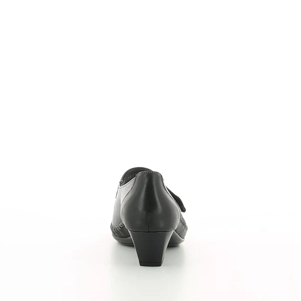 Image (3) de la chaussures Kiarflex - Escarpins Noir en Cuir