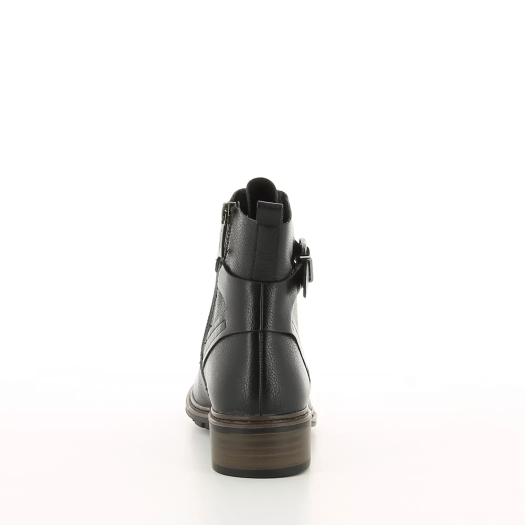 Image (3) de la chaussures Tamaris - Bottines Noir en Cuir