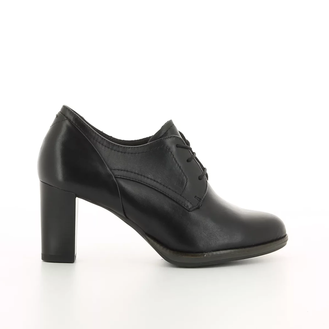 Image (2) de la chaussures Tamaris - Chaussures à lacets Noir en Cuir synthétique