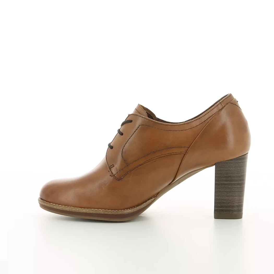 Image (4) de la chaussures Tamaris - Chaussures à lacets Cuir naturel / Cognac en Cuir synthétique