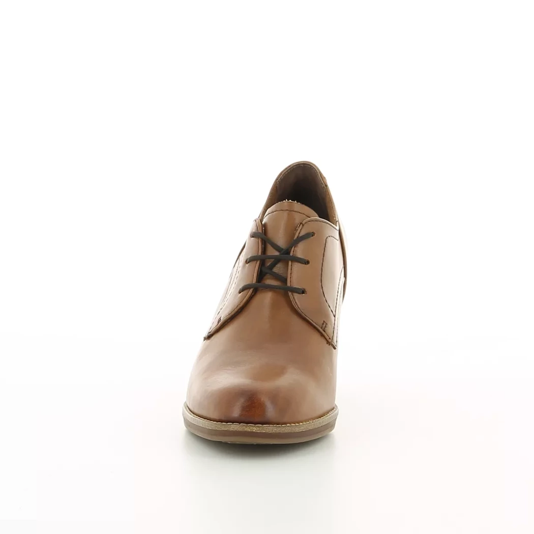 Image (5) de la chaussures Tamaris - Chaussures à lacets Cuir naturel / Cognac en Cuir synthétique