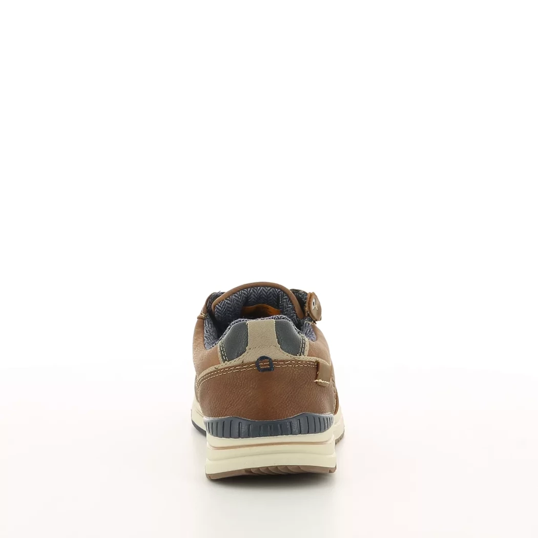 Image (3) de la chaussures Dockers - Chaussures à lacets Cuir naturel / Cognac en Cuir synthétique