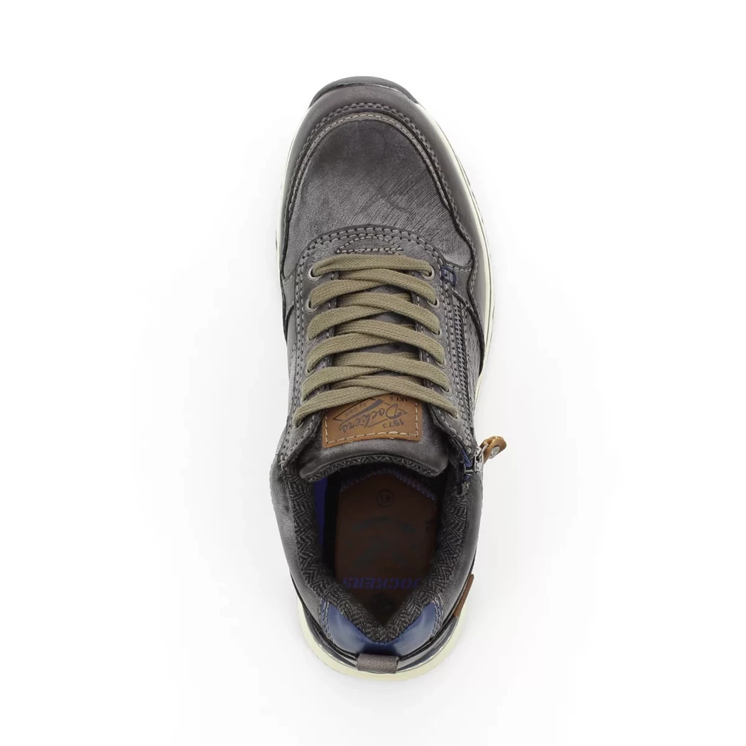 Image (6) de la chaussures Dockers - Chaussures à lacets Noir en Cuir synthétique