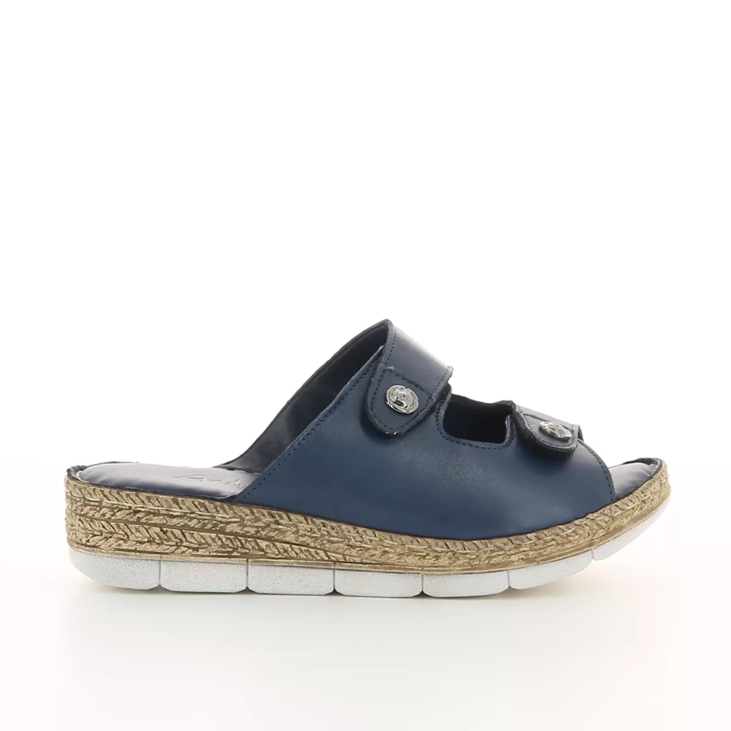 Image (2) de la chaussures Andrea Conti - Mules et Sabots Bleu en Cuir