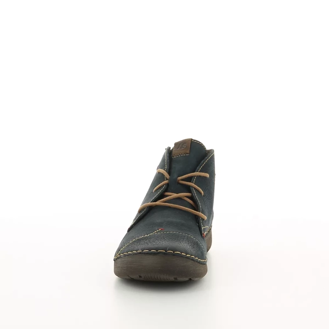 Image (5) de la chaussures Josef Seibel - Bottines Cuir naturel / Cognac en Cuir nubuck