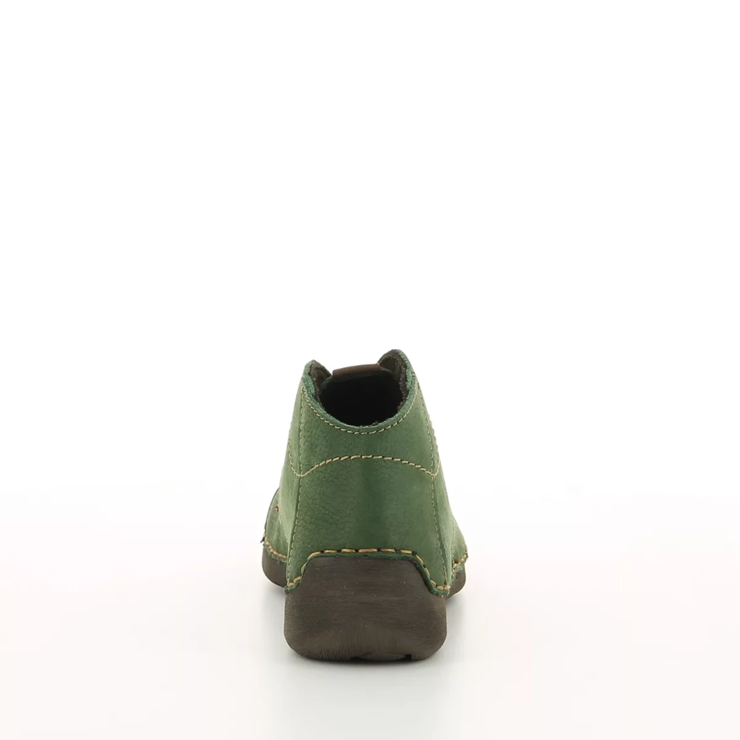 Image (3) de la chaussures Josef Seibel - Bottines Vert en Cuir