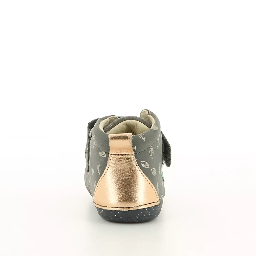 Image (3) de la chaussures Kickers - Bottines Gris en Cuir synthétique