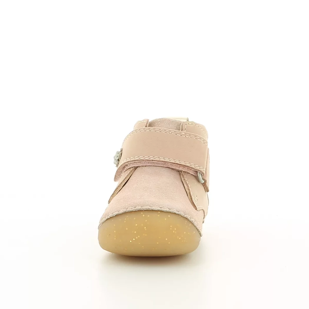 Image (5) de la chaussures Kickers - Bottines Rose en Cuir synthétique